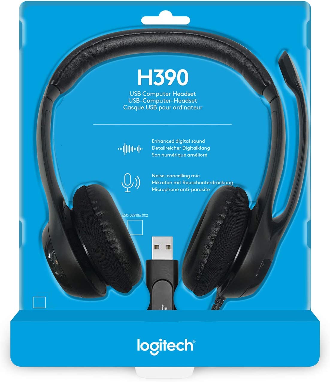 Logitech headset H390 - Image 4